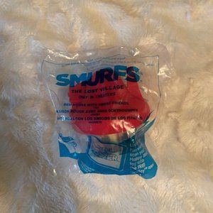 2/$30 Smurfs The Lost Village Red House with Smurf Friends Happy Meal 2017 NIP
